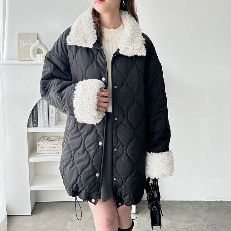 【美品】バーバリー ブルーレーベル キルティング ボア襟 ベルト 黒 38 M 美品】バーバリー ブルーレーベル キルティング ボア襟 ベルト