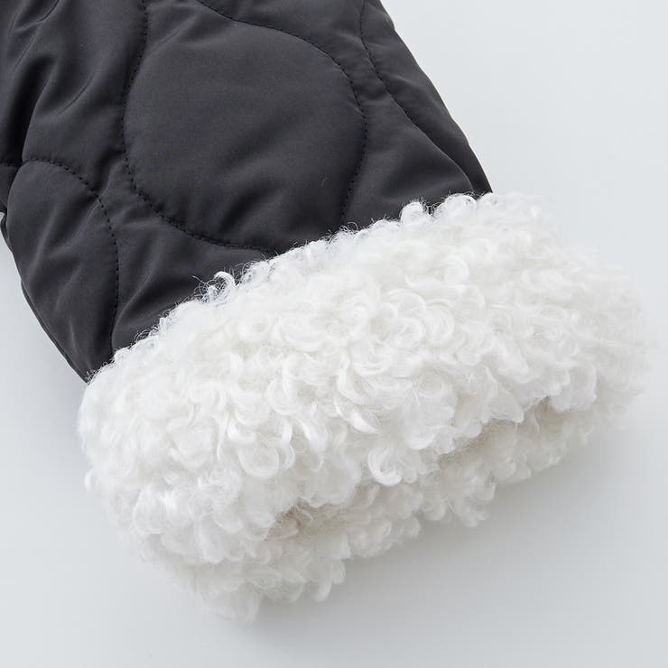 衿ボアミドル丈バルーンキルティングブルゾン | GeeRA | 詳細画像18 