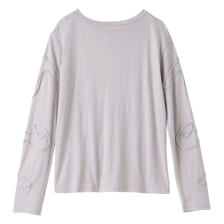 コード刺しゅうスラブシアーカットソー | GeeRA | 詳細画像17 