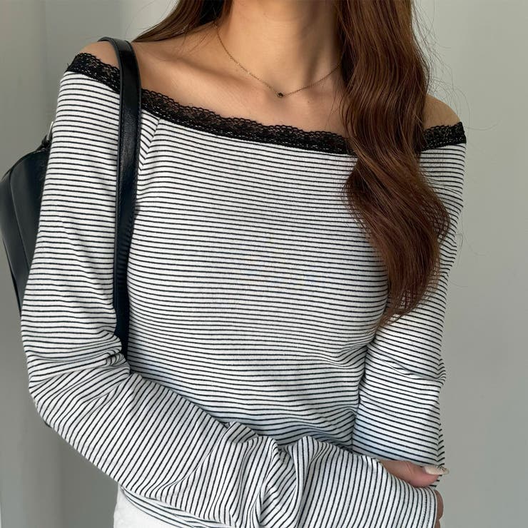 【nelliy.】オフショルカットソー | GeeRA | 詳細画像2 