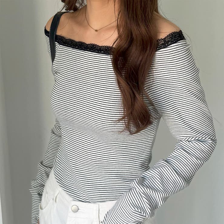 【nelliy.】オフショルカットソー | GeeRA | 詳細画像5 