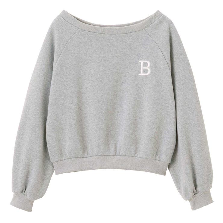 【nelliy 】ロゴ刺しゅう裏起毛オフショルスウェット＋プリーツスカートセット… | GeeRA | 詳細画像15 