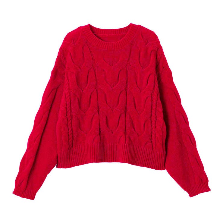 【nelliy.】カラーケーブルニット | GeeRA | 詳細画像12 