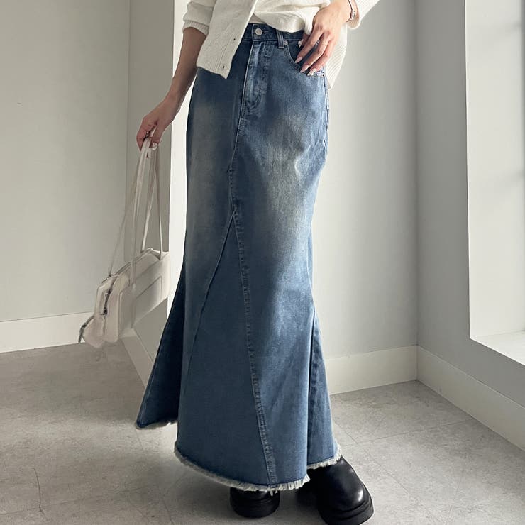 【nelliy.】マーメイドデニムスカート | GeeRA | 詳細画像10 