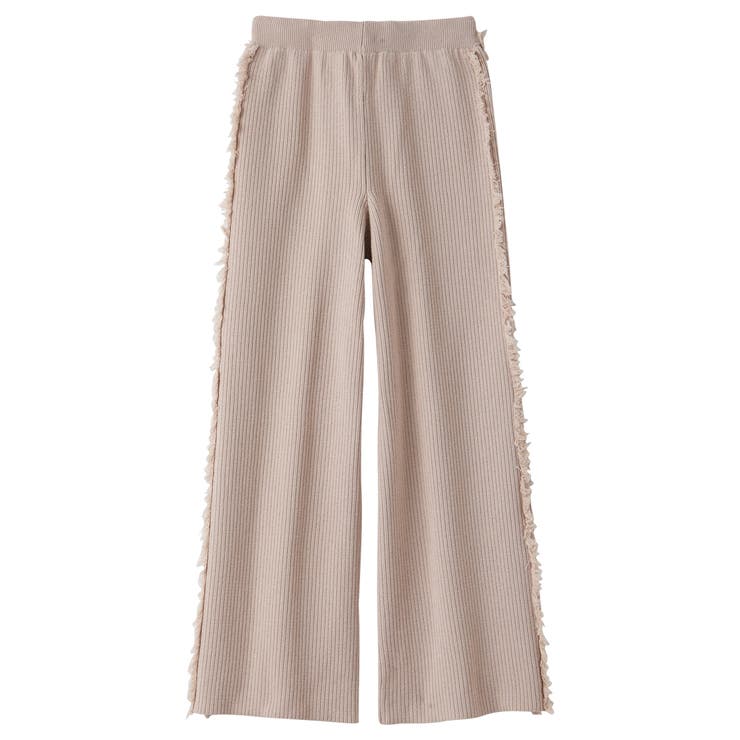 【FIRST MOOD】配色サイドフリンジニットパンツ | GeeRA | 詳細画像16 