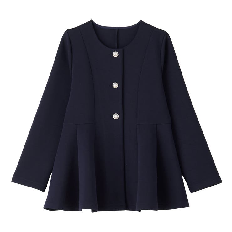 【２点セット】ペプラムジャケットテーパードパンツセットアップスーツ | GeeRA | 詳細画像35 