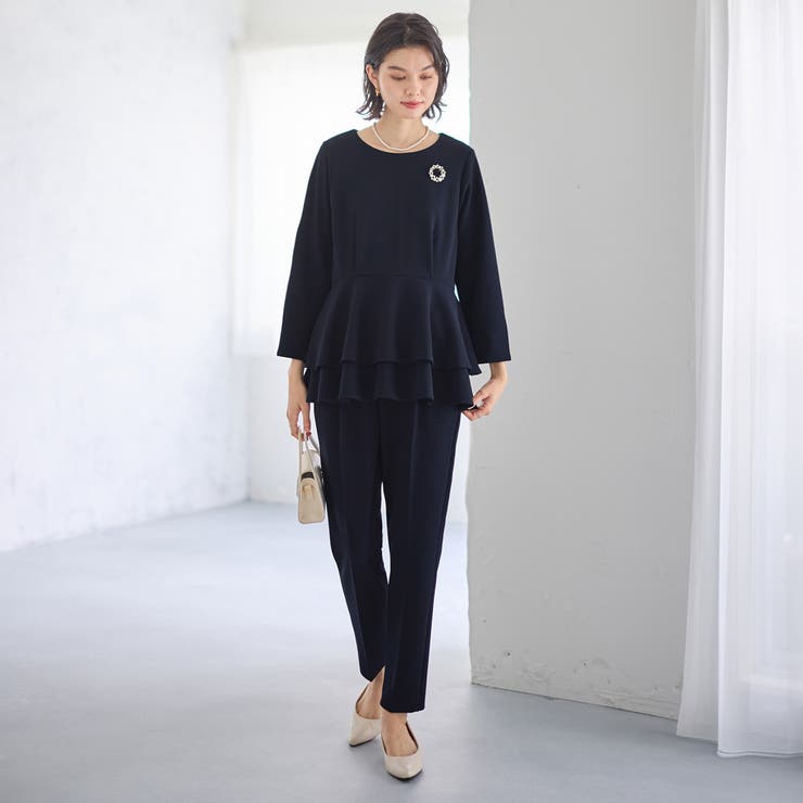   【2点セット】ペプラムティアードブラウスセットアップ   | GeeRA | 詳細画像7 