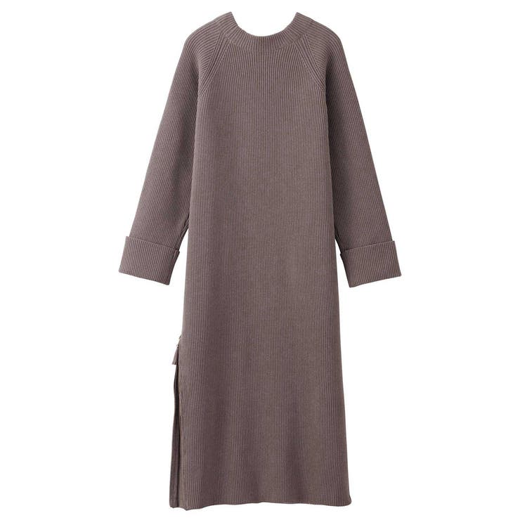 裾ファスナースリットニットワンピース | GeeRA | 詳細画像44 