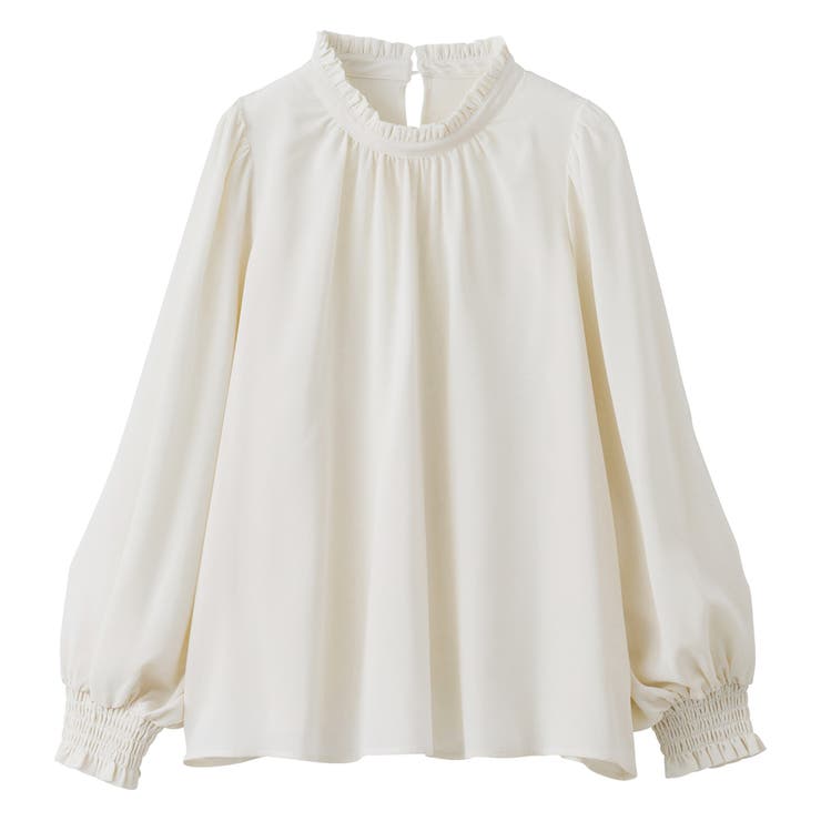 フリル衿バルーンスリーブブラウス | GeeRA | 詳細画像35 