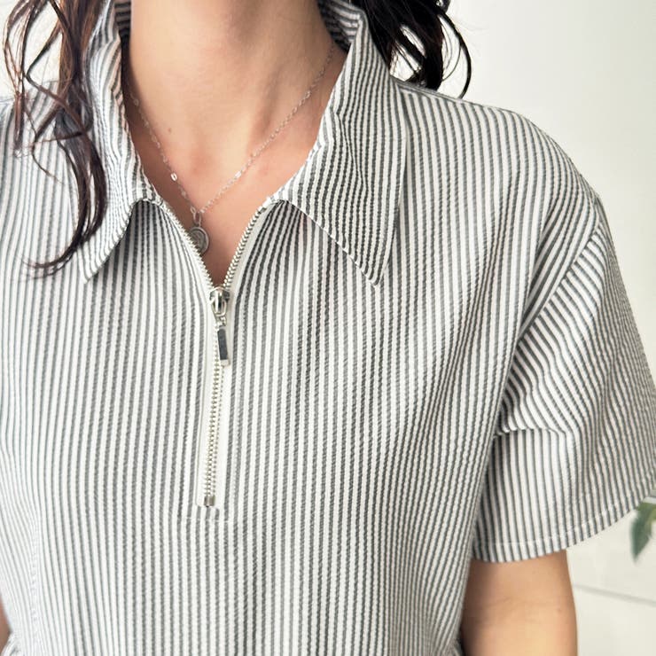 サッカーティアードハーフジップワンピース | GeeRA | 詳細画像12 