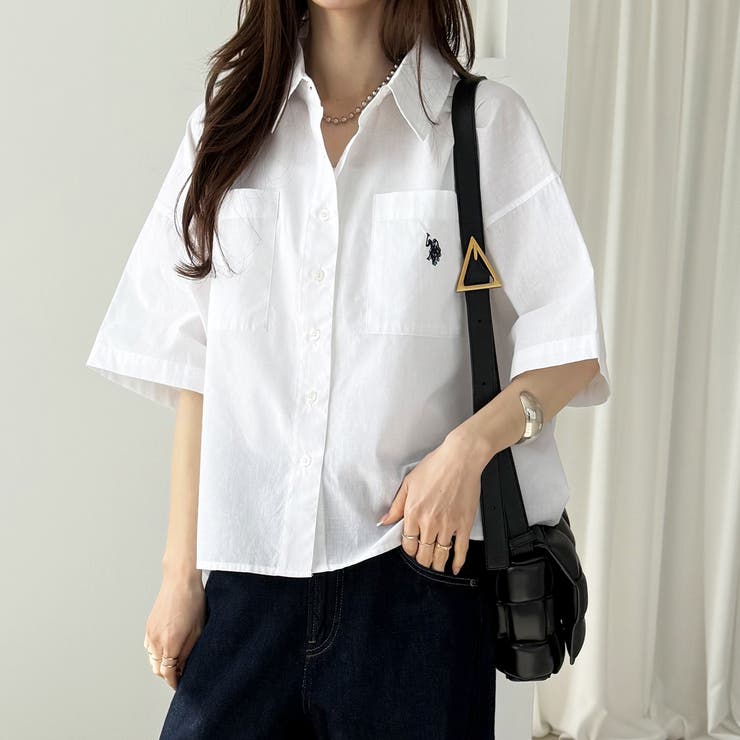 【Ｕ．Ｓ． ＰＯＬＯ ＡＳＳＮ．】オーバーサイズ半袖シャツ | GeeRA | 詳細画像23 