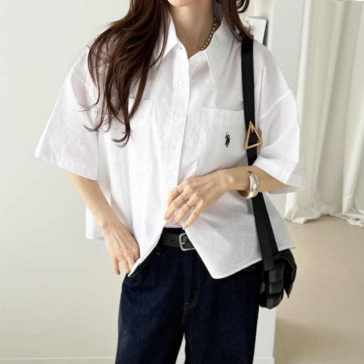 【Ｕ．Ｓ． ＰＯＬＯ ＡＳＳＮ．】オーバーサイズ半袖シャツ | GeeRA | 詳細画像26 