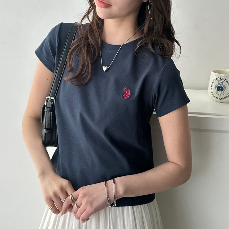 【Ｕ．Ｓ． ＰＯＬＯ ＡＳＳＮ．】汗染み防止ミニＴシャツ | GeeRA | 詳細画像16 