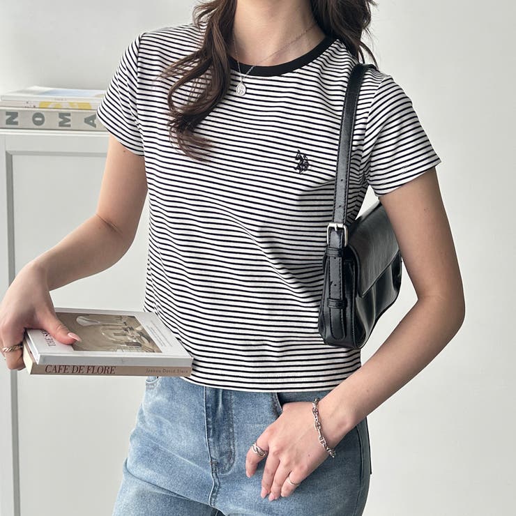 【Ｕ．Ｓ． ＰＯＬＯ ＡＳＳＮ．】汗染み防止ミニＴシャツ | GeeRA | 詳細画像24 