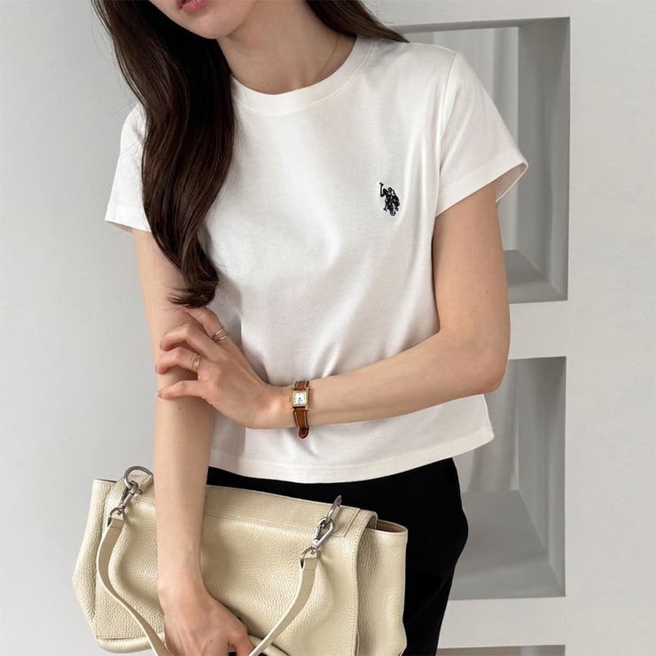 【Ｕ．Ｓ． ＰＯＬＯ ＡＳＳＮ．】汗染み防止ミニＴシャツ | GeeRA | 詳細画像10 