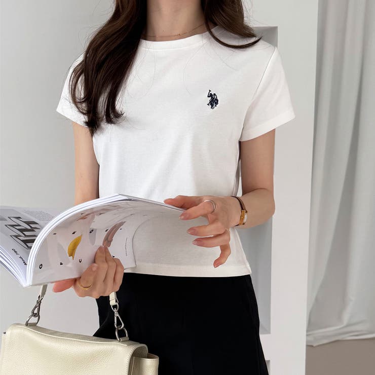【Ｕ．Ｓ． ＰＯＬＯ ＡＳＳＮ．】汗染み防止ミニＴシャツ | GeeRA | 詳細画像11 