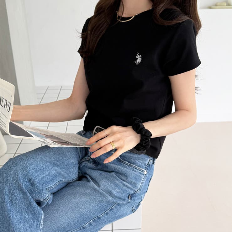 【Ｕ．Ｓ． ＰＯＬＯ ＡＳＳＮ．】汗染み防止ミニＴシャツ | GeeRA | 詳細画像20 