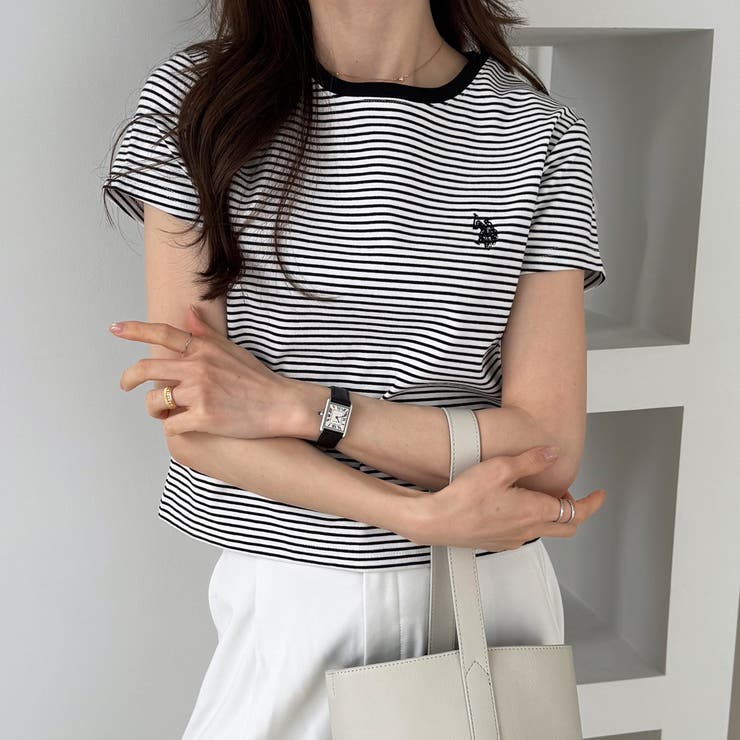 【Ｕ．Ｓ． ＰＯＬＯ ＡＳＳＮ．】汗染み防止ミニＴシャツ | GeeRA | 詳細画像45 