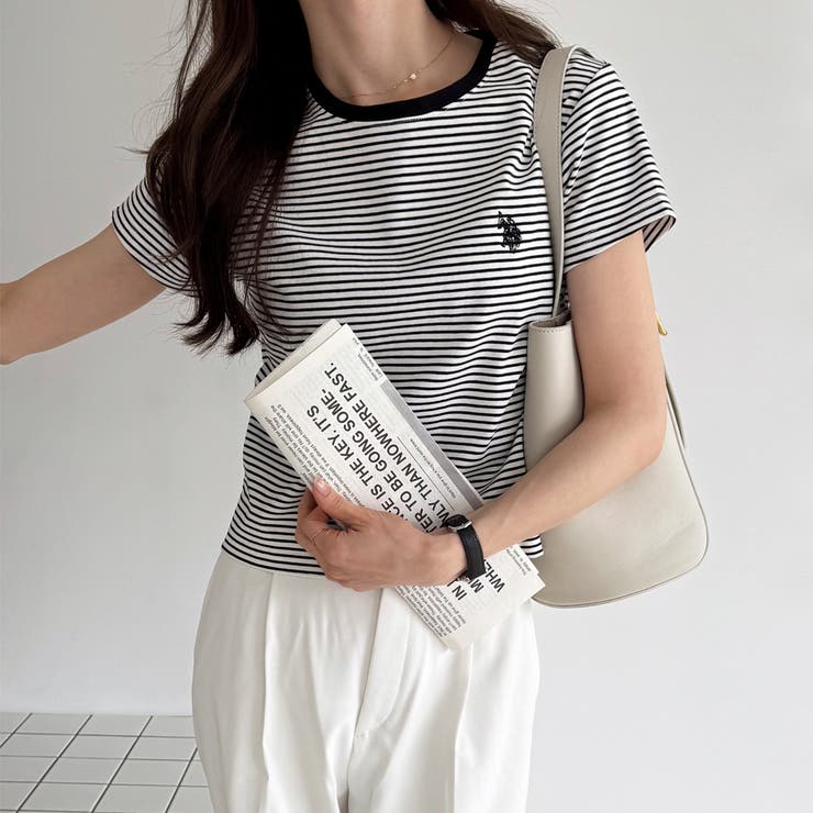 【Ｕ．Ｓ． ＰＯＬＯ ＡＳＳＮ．】汗染み防止ミニＴシャツ | GeeRA | 詳細画像48 