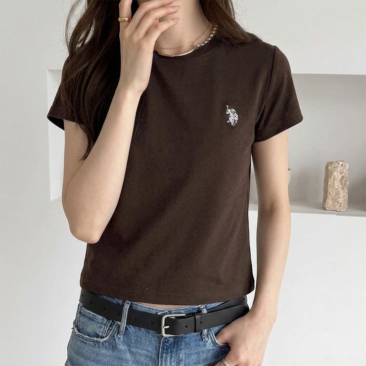 【Ｕ．Ｓ． ＰＯＬＯ ＡＳＳＮ．】汗じみ防止ミニＴシャツ | GeeRA | 詳細画像57 