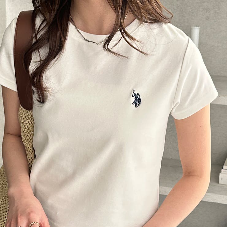 【Ｕ．Ｓ． ＰＯＬＯ ＡＳＳＮ．】汗染み防止ミニＴシャツ | GeeRA | 詳細画像9 