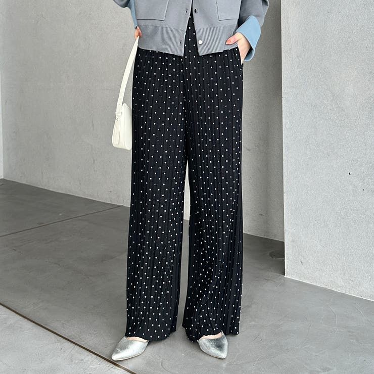 セルフカットセミワイドプリーツパンツ | GeeRA | 詳細画像13 