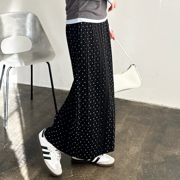 セルフカットプリーツナロースカート | GeeRA | 詳細画像15 