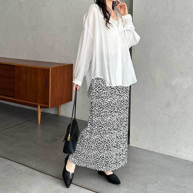 セルフカットプリーツナロースカート | GeeRA | 詳細画像24 