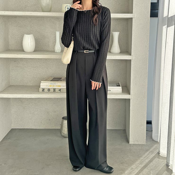 表面感配色メローカットソー | GeeRA | 詳細画像11 