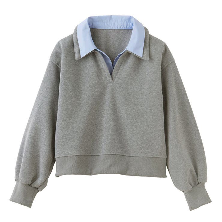 裏起毛ダブル衿スウェット | GeeRA | 詳細画像13 