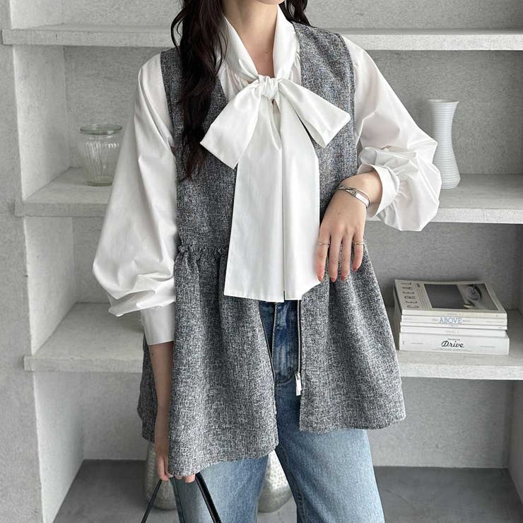 ボリュームボウタイブラウス | GeeRA | 詳細画像8 