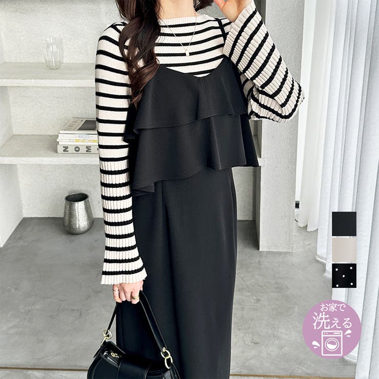 フリルキャミワンピース | GeeRA | 詳細画像1 