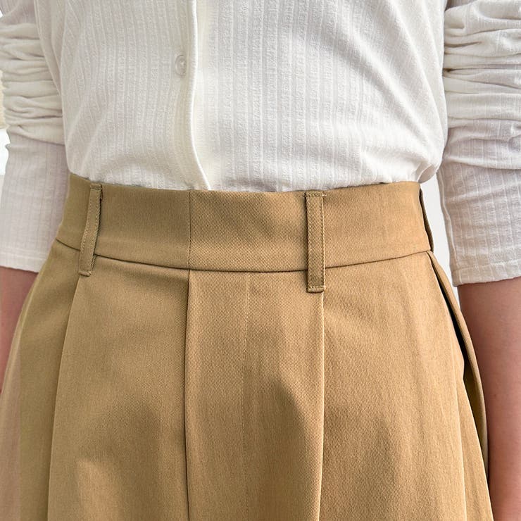 カーブデザインワイドチノパンツ | GeeRA | 詳細画像9 