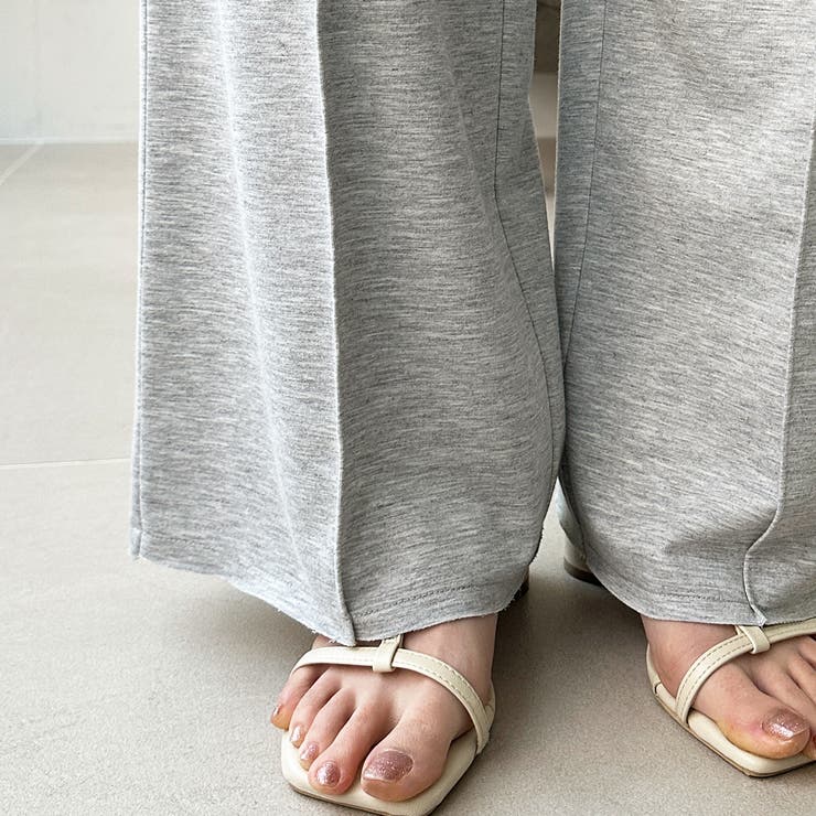 とろみイージーワイドピンタックパンツ | GeeRA | 詳細画像10 