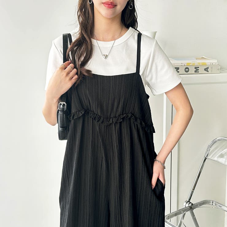 フリルデザインサロペット | GeeRA | 詳細画像5 