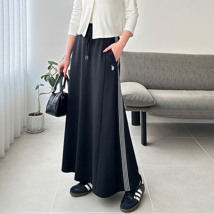 【Ｕ．Ｓ． ＰＯＬＯ ＡＳＳＮ．】サイドラインスカート | GeeRA | 詳細画像9 