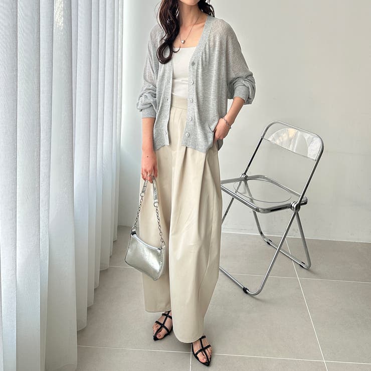 接触冷感！Ｖネックカーディガン | GeeRA | 詳細画像15 