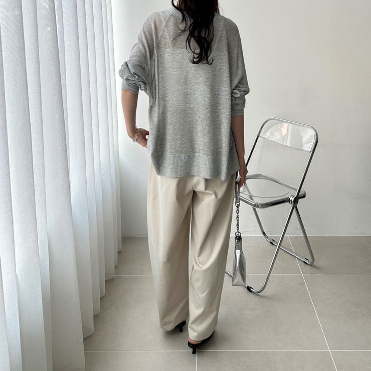 接触冷感！Ｖネックカーディガン | GeeRA | 詳細画像17 