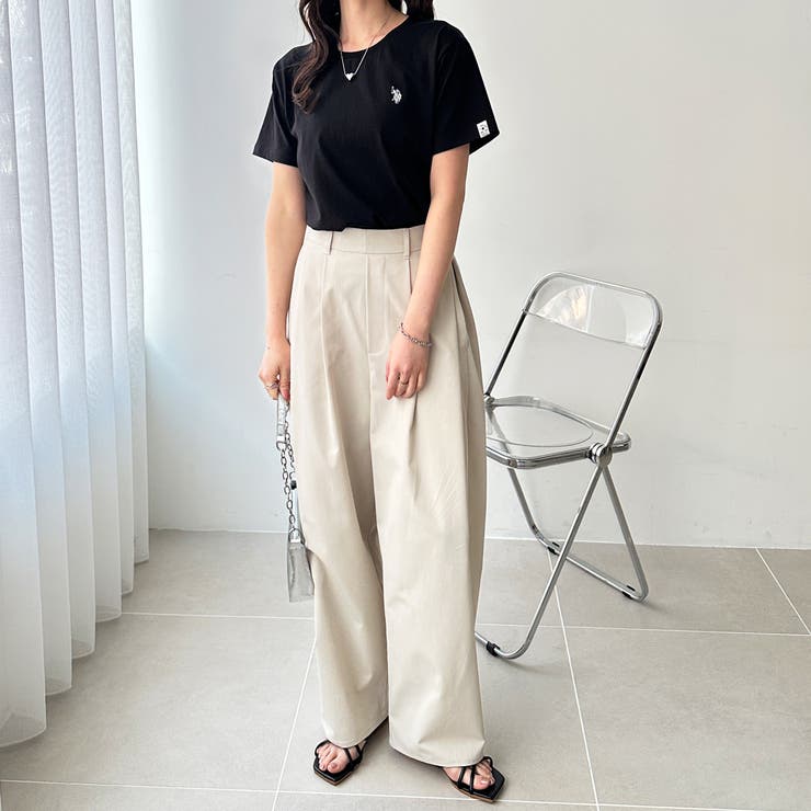 【Ｕ．Ｓ． ＰＯＬＯ ＡＳＳＮ．】接触冷感ワンポイント刺繍Ｔシャツ | GeeRA | 詳細画像19 