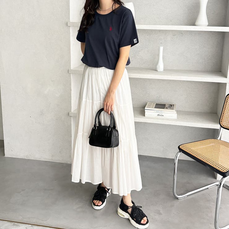 【Ｕ．Ｓ． ＰＯＬＯ ＡＳＳＮ．】接触冷感ワンポイント刺繍Ｔシャツ | GeeRA | 詳細画像15 