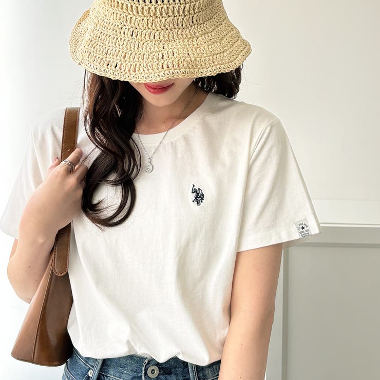 【Ｕ．Ｓ． ＰＯＬＯ ＡＳＳＮ．】接触冷感ワンポイント刺繍Ｔシャツ | GeeRA | 詳細画像2 