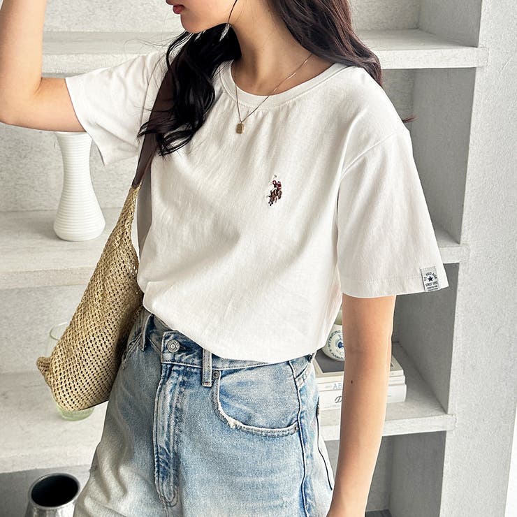 【Ｕ．Ｓ． ＰＯＬＯ ＡＳＳＮ．】接触冷感ワンポイント刺繍Ｔシャツ | GeeRA | 詳細画像18 