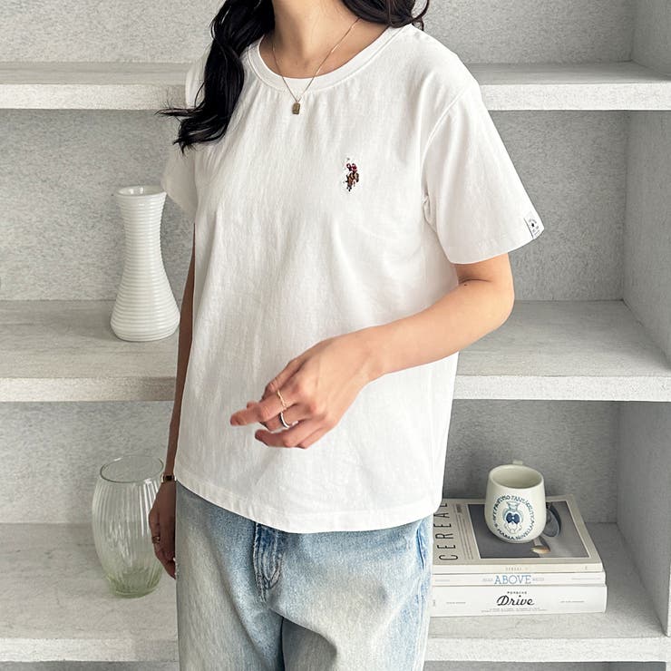 【Ｕ．Ｓ． ＰＯＬＯ ＡＳＳＮ．】接触冷感ワンポイント刺繍Ｔシャツ | GeeRA | 詳細画像23 