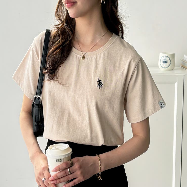 【Ｕ．Ｓ． ＰＯＬＯ ＡＳＳＮ．】接触冷感ワンポイント刺繍Ｔシャツ | GeeRA | 詳細画像26 
