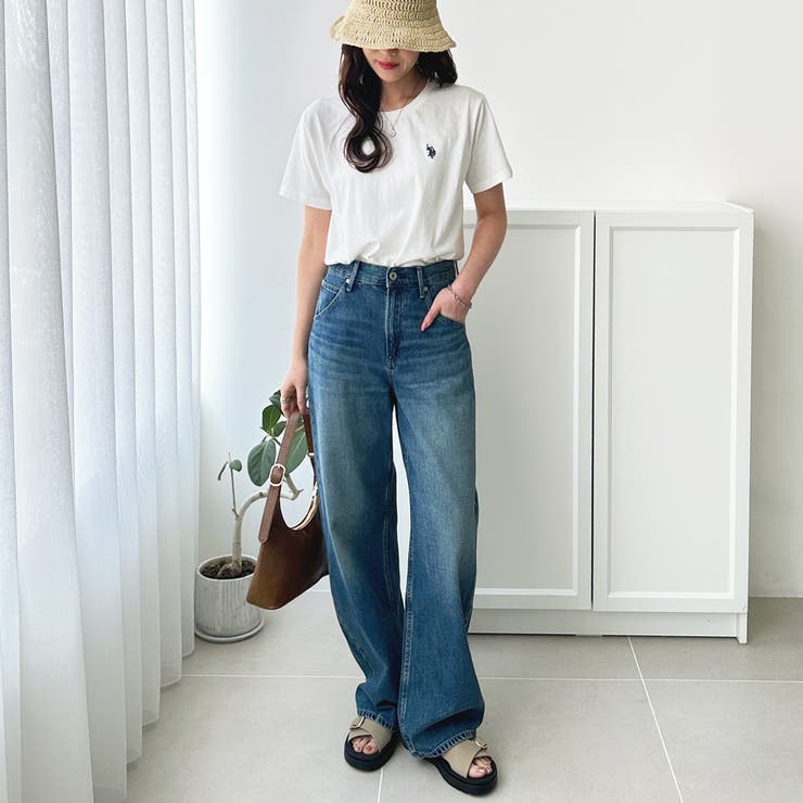 【Ｕ．Ｓ． ＰＯＬＯ ＡＳＳＮ．】接触冷感ワンポイント刺繍Ｔシャツ | GeeRA | 詳細画像3 