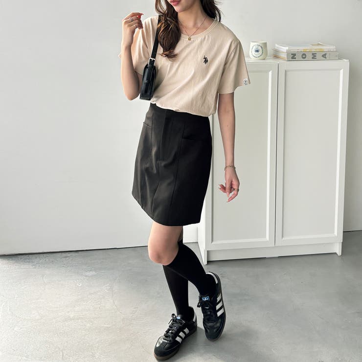 【Ｕ．Ｓ． ＰＯＬＯ ＡＳＳＮ．】接触冷感ワンポイント刺繍Ｔシャツ | GeeRA | 詳細画像30 