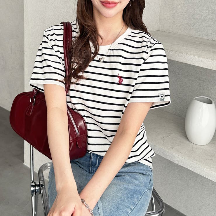 【Ｕ．Ｓ． ＰＯＬＯ ＡＳＳＮ．】接触冷感ワンポイント刺繍Ｔシャツ | GeeRA | 詳細画像31 