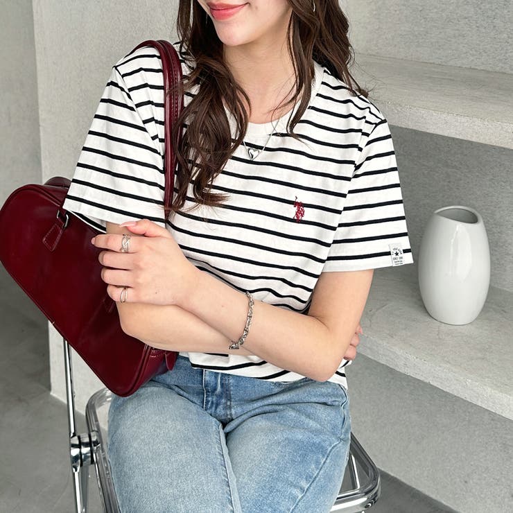 【Ｕ．Ｓ． ＰＯＬＯ ＡＳＳＮ．】接触冷感ワンポイント刺繍Ｔシャツ | GeeRA | 詳細画像32 