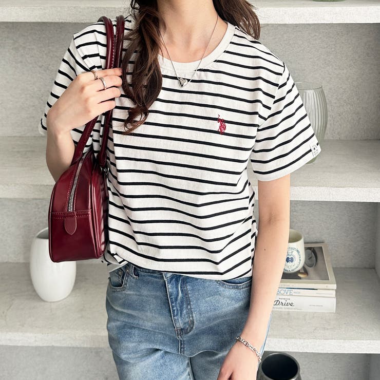 【Ｕ．Ｓ． ＰＯＬＯ ＡＳＳＮ．】接触冷感ワンポイント刺繍Ｔシャツ | GeeRA | 詳細画像33 