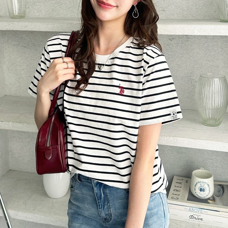 【Ｕ．Ｓ． ＰＯＬＯ ＡＳＳＮ．】接触冷感ワンポイント刺繍Ｔシャツ | GeeRA | 詳細画像34 